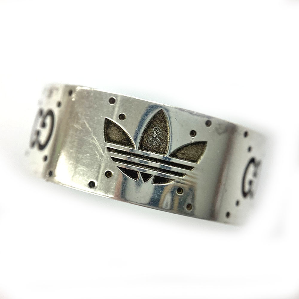Gucci Ghost Adidas Collaboration Ring Silver - image 1